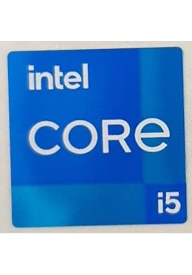 OEM intel CORE i5 11.ci ve 12.ci Nesil Sticker Etiket D82