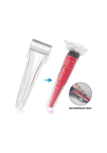 Lcd Ekran Metal Dedektörü Pinpointer El Pin Pointer Değnek Yetişkinler Çocuklar İçin Yaylı Tokalı Hazine Bulucu Probu Pilsiz - Kırmızı