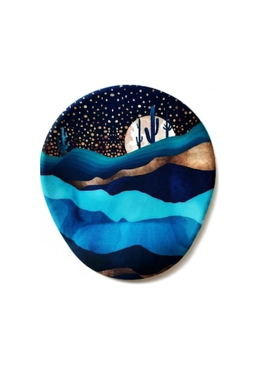 Bilek Destekli Mouse Pad Moon Love