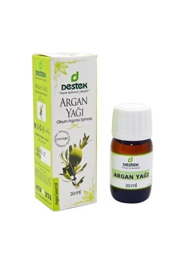 Destek Argan Yağı Soğuk Pres Organik 20 ML