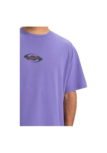 Quıksılver Quiksilver Gh Qs Global Heat Erkek Mor Tişört Pmg0 Mor