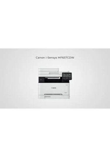 Canon İ-sensys Mf657cdw A4 Renkli Çok Fonksiyonlu Lazer Yazıcı 22 Ppm, 1200 1200 Dpi, Otomatik Çift Taraflı & Wi-fi