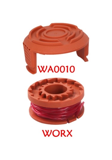 Worx Çim Biçme Makineleri İçin Çim Biçme Makinesi Aksesuarları, Ürün Özellikleri: Turuncu Bobin, Boyut:turuncu Bobin