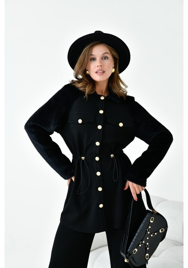 Ftz Kadın Kaşmir Takım Siyah 30960 Siyah