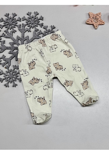 Hellobaby 3 Adet Patikli Pantolon Açık Yeşil
