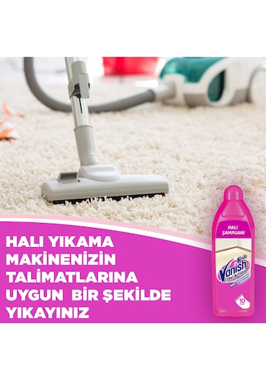 Vanish Kosla Gold Makinede Halı Yıkama Şampuanı 2 x 800 ML
