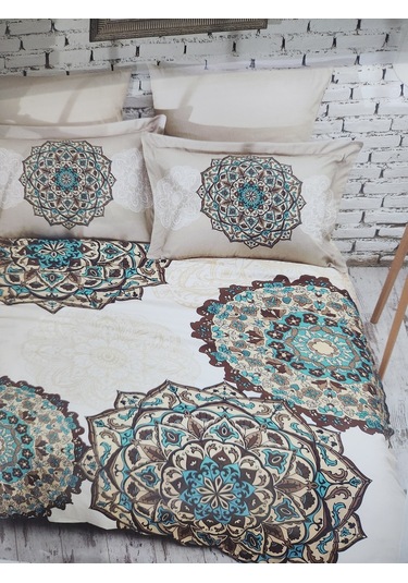 Prima Casa Çift Kişilik Pamuk Saten Nevresim Takımı Regina
