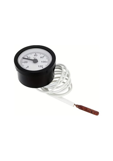 Chuangyinshop 1 Adet Profesyonel Kadranlı Termometre 0-120 C Su Yağ Çift Kullanım 100cm Prob