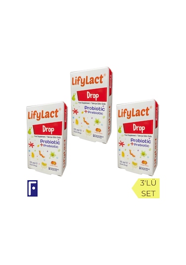 Lifylact Probiyotik Damla 3 x 10 ML