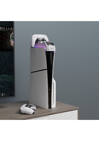 Rampage Rp-ps5 S Rgb Işıklı Kulaklık Standlı Playstation 5 Slim Uyumlu