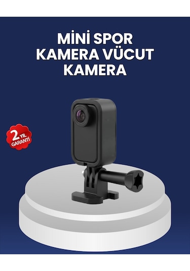 Vlog Seyahat Ve Günlük Video Çekimleri İçin Mini Kamera