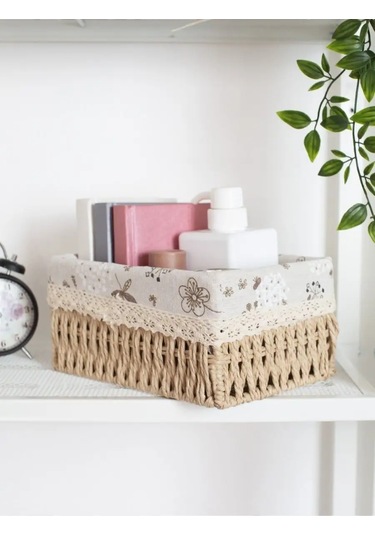 Logovo Bobrov Örgü Saklama Sepeti 144479258 Açık Bej