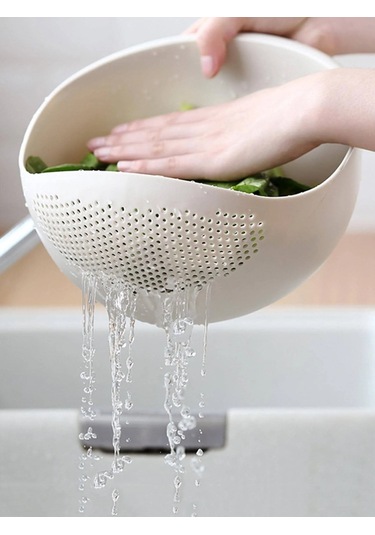 Lichen 1 Adet-sergi Pirinç Kasesi Drenaj Sepeti Meyve Kasesi Beyaz