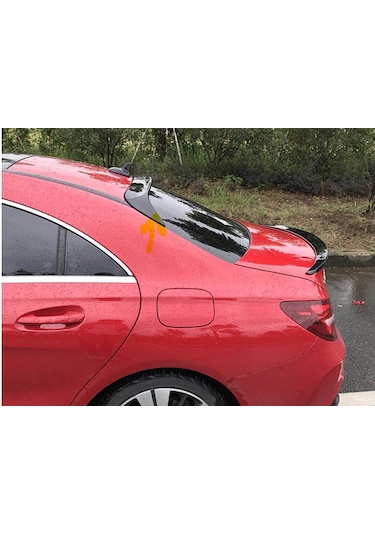 Autogp Mercedes Cla W117 Cam Üstü Spoiler Siyah Boyalı Agp-bg-1080