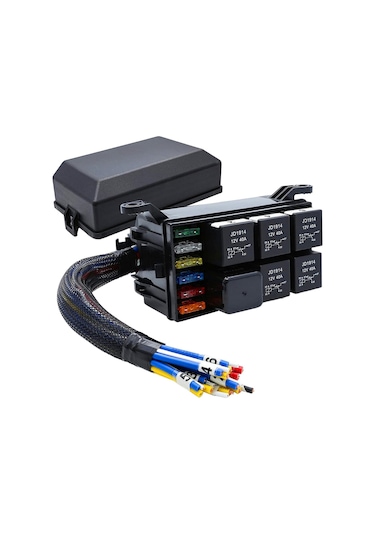 Suntek Sigorta Röle Kutusu Suya Dayanıklı Bloğu Ve 12v-5pin