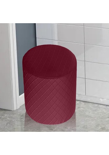 Suntek Magideal Yuvarlak Streç Osmanlı Slipcovers Şarap-kırmızısı