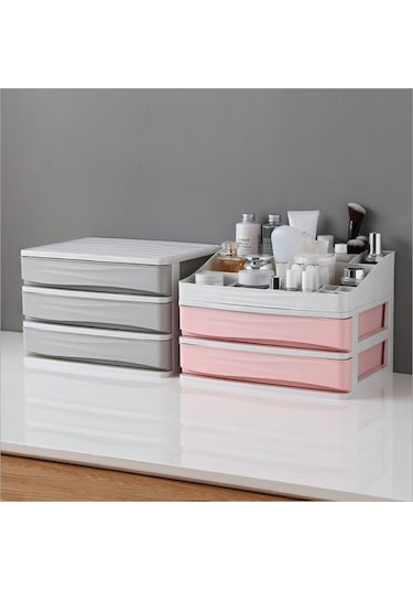 Suntek Kozmetik Düzenleyici Makyaj Çekmecesi Tutucu Mücevher