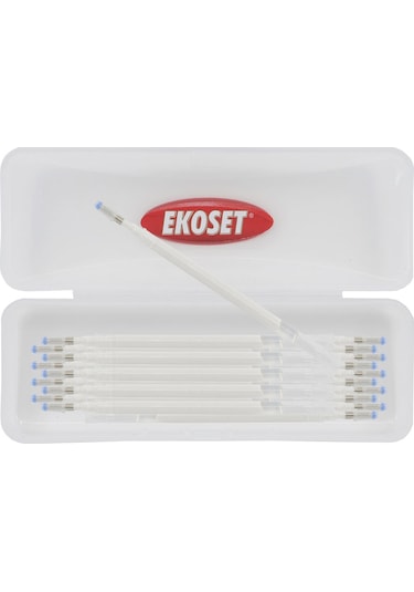 Ekoset Isı ve Ütü Ile Uçan Kalem Içi Beyaz 20 Adet