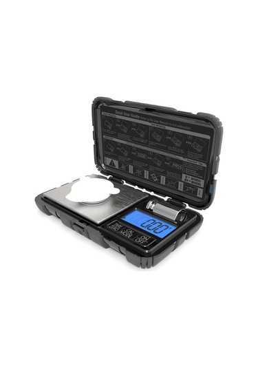 Fastbuy 100 Gr Hassasiyetli Wangxi Siyah Dijital Tartı, Takı, Altın, Gümüş, Toz İçin Cep Tartısı Elektronik Siyah