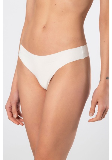 Türen Kadın Lazer Kesim Pamuklu String Külot 912/ekru Ekru
