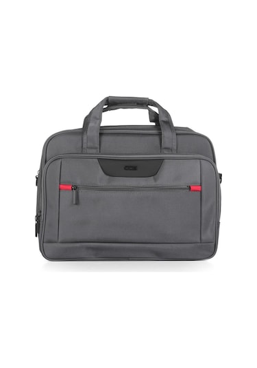 Ççs 71386 Çapraz Omuz Askılı Evrak Çantası-gri Gri