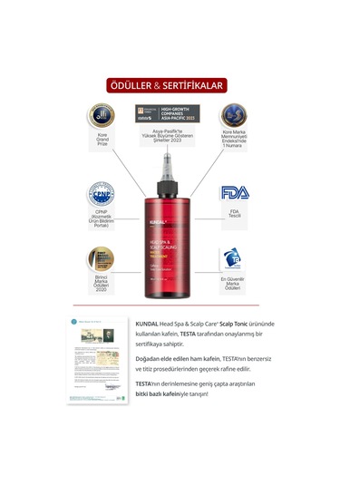 Kundal Herb Mint Caffeine Water Treatment 300 ML