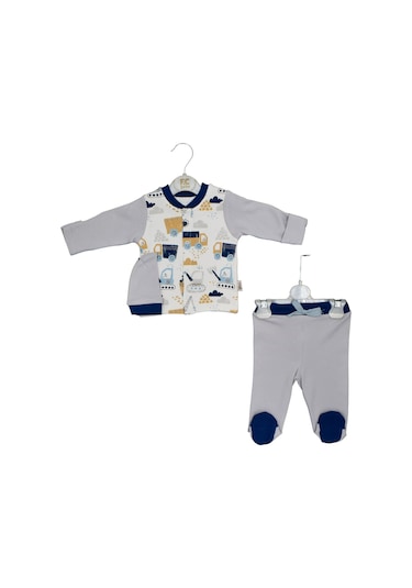 Flexi 3'lü Bebek Takım 217483 Gri