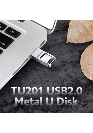 Springsun Thinkplus Tu201 Usb 2.0 Metal Usb Bellek 64gb - Hızlı Dosya Transferi, Suya Dayanıklı, Darbeye Dayanıklı, Mini Boyutlu, Çelik Alaşımlı