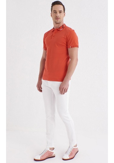 064 Slim Fit Beyaz Jean Pantolon Beyaz