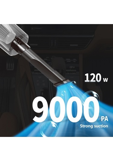 Moly Yunboo K-7 Siyah Kablosuz Süpürge: Usb Şarjlı, 1800mah, 30+ Dak, Minik Boyut, Ev Tipi, Yüksek Emme