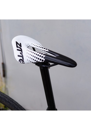 Ztto Zd-03 Bisiklet Koltuğu Geniş Bisiklet Sele Değiştirme Şok Emici Evrensel Uyum - Beyaz