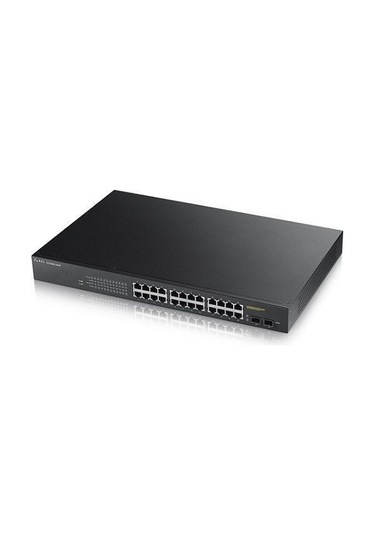 Zyxel GS1900-24HP V2, 24 Port, GigaBit, 24 Port PoE, 170W, +2Port