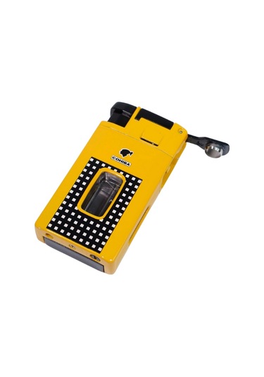 Cohiba Çift Torch Pürmüz Sarı Puro Çakmağı - Tr8968