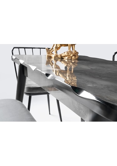 İkon Açılır Mdf Highgloss Mutfak Masası 70x110 001