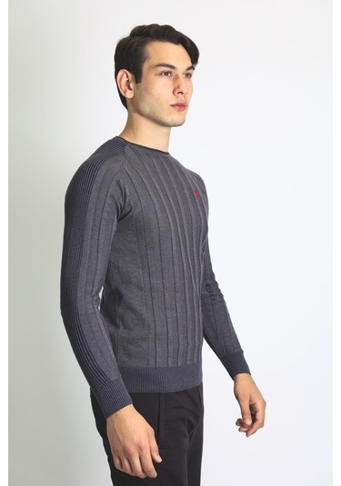 Raınsnow Erkek Triko Kazak Antrasit (504887860) Antrasit