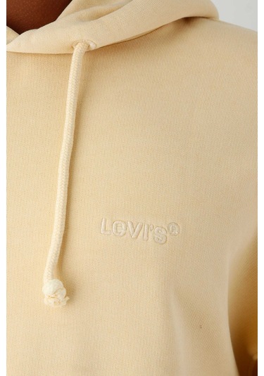 Red Tab Sweats Hoodıe Yellow Plum Fp S Krem