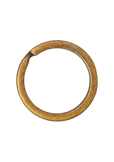 30 Adet Antik Renk 3 Cm Metal Anahtarlık Halkası