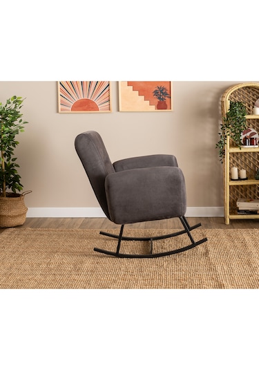 Pafu Kono Tv / Dinlenme / Baba / Emzirme Koltuğu Sallanan Sandalye - Gri