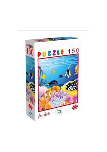 Ca Games Puzzle 150 Parça Balıklar