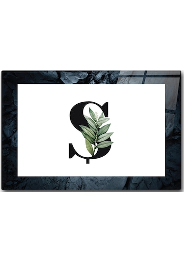 Decorita Cam Kesme Tahtası - Cam Kesme Tablası Harfli Tasarım Ş 20 CM x 30 CM