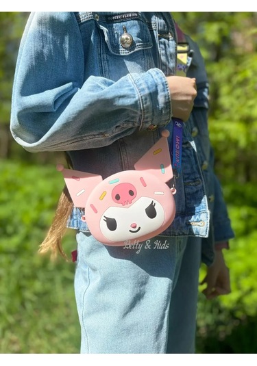 Betty & Kids Çocuk Silikon Omuz Çantası 229280567 Pembe