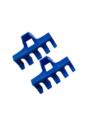 Geeksen Badminton Raketi Ipliği Koruyucu 2 Adet - Pvc Malzeme, Kırılmayı Önler, Tırmanma Makineleri İçin Uygun, Mavi