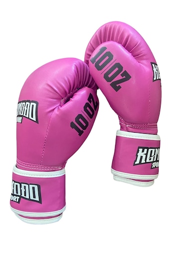 Boks Eldiveni Ve Bandaj 2 Li Set /kick Boks Eldiveni Ve Bandaj 2 Pembe