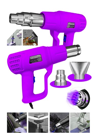 Bakır Sargılı Rezistans 2 Kademeli Sıcak Hava Tabancası