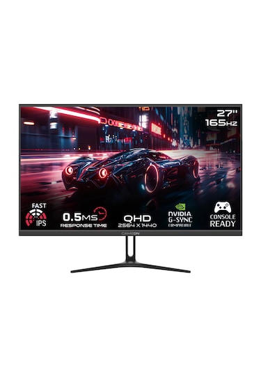 Gameon GOAE27QHD165IPS Pro 27" 0.5 MS 165 Hz QHD IPS 2K LED Monitör