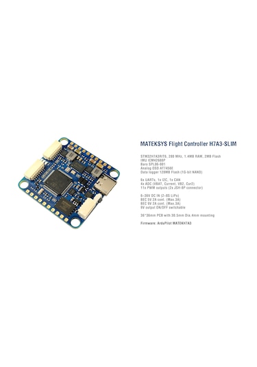 Matek Systems H7a3-slim Uçuş Kontrol Kartı