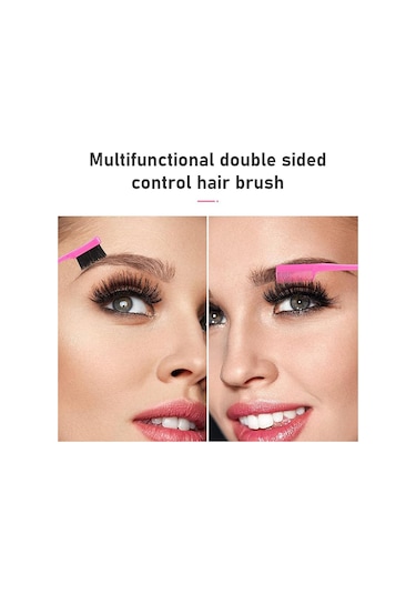 12 Parça Saç Fırçası Seti, Çift Taraflı Saç Kenar Fırçası, Kadınlar İçin Pürüzsüz Tarak, Bakım Kuyruğu Tarağı