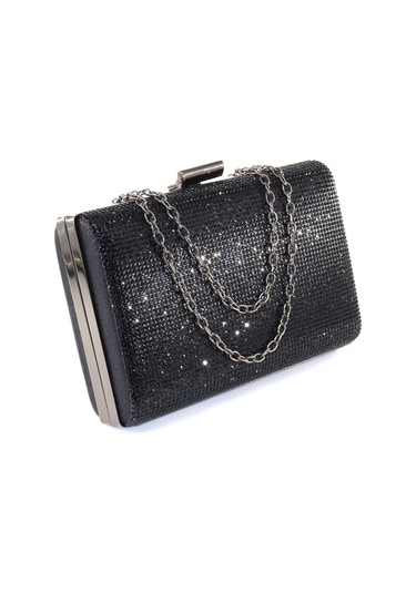 Taşlı Siyah Abiye Çanta. Abiye Çanta Siyah. Siyah Abiye Çantası. Siyah Taşlı Davet Gece Çantası. Siyah