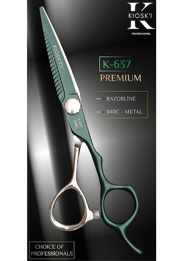 Kioski Profesyonel Premium Lüks Makas 440-c 6 Numara K-637