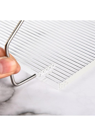 Suntek Duvar Rafı Akrilik Dekoratif Yüzen Raf Oturma Odası Temizlemek